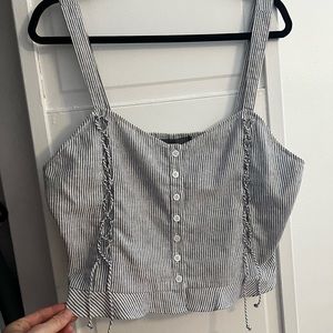 Reformation linen tank
